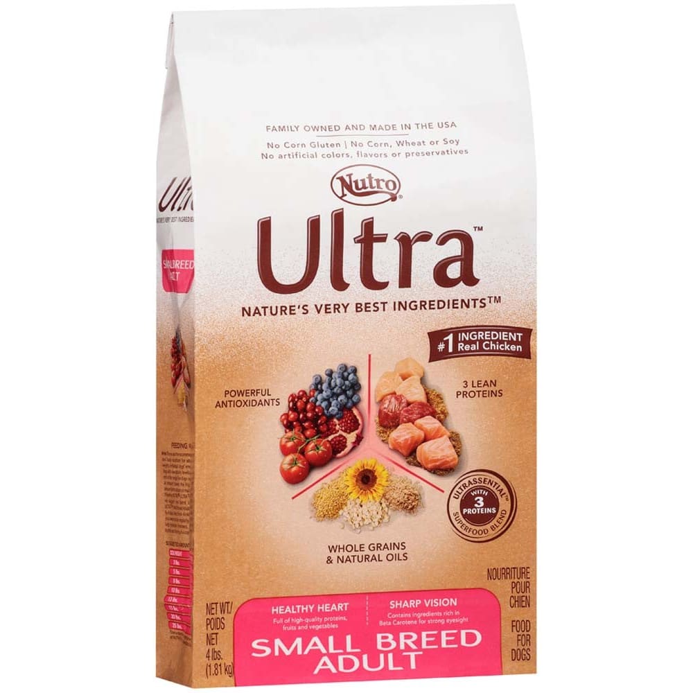 Nutro Products Small Breed Dog Food 4 lb - Pet Supplies - Nutro