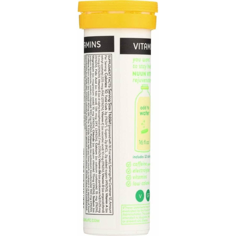 Nuun Nuun Drink Tab Ginger Lemonade, 12 tb