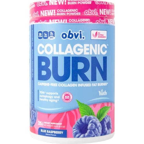 Obvi Collagenic Burn Blue Raspberry 30 servings - Obvi