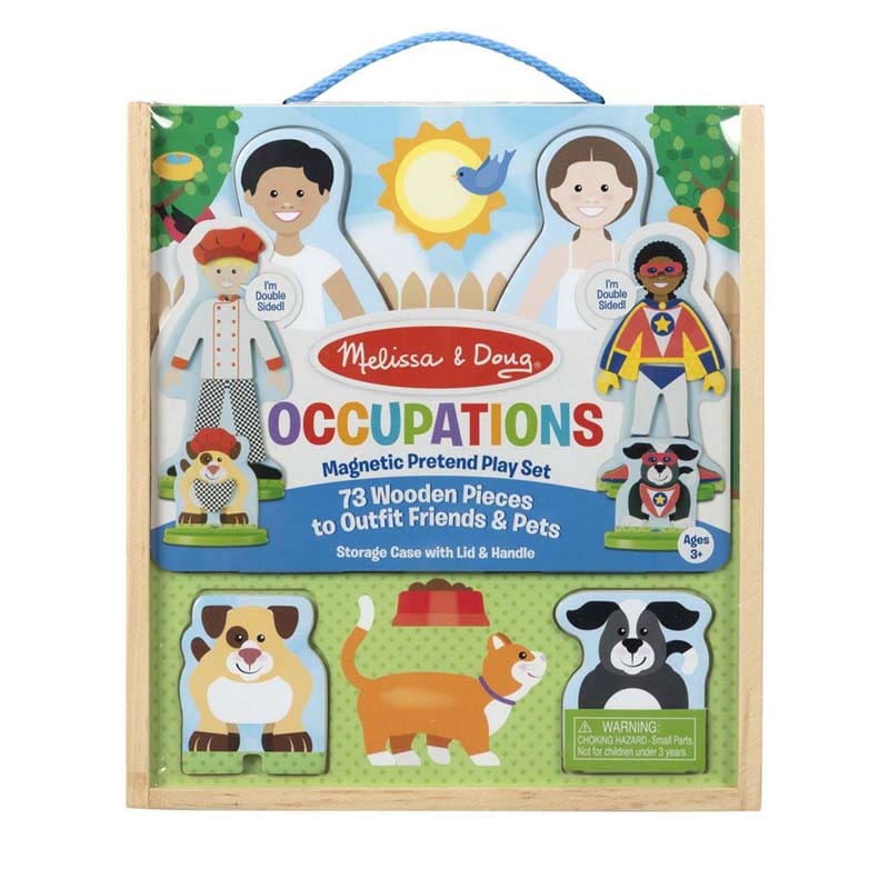 Occupations Magnetic Pretend Play Set - Pretend & Play - Melissa & Doug