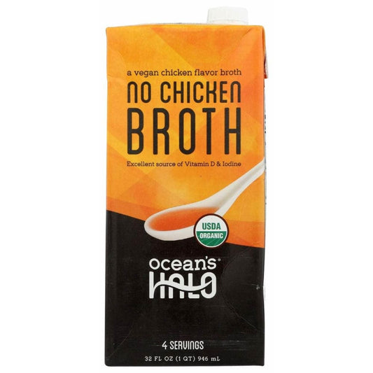 OCEANS HALO OCEANS HALO Organic No Chicken Broth, 32 oz