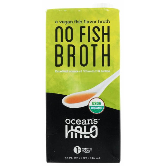 OCEANS HALO OCEANS HALO Organic No Fish Broth, 32 oz