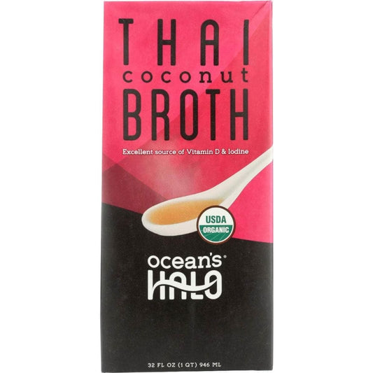 OCEANS HALO OCEANS HALO Organic Thai Coconut Broth, 32 fo