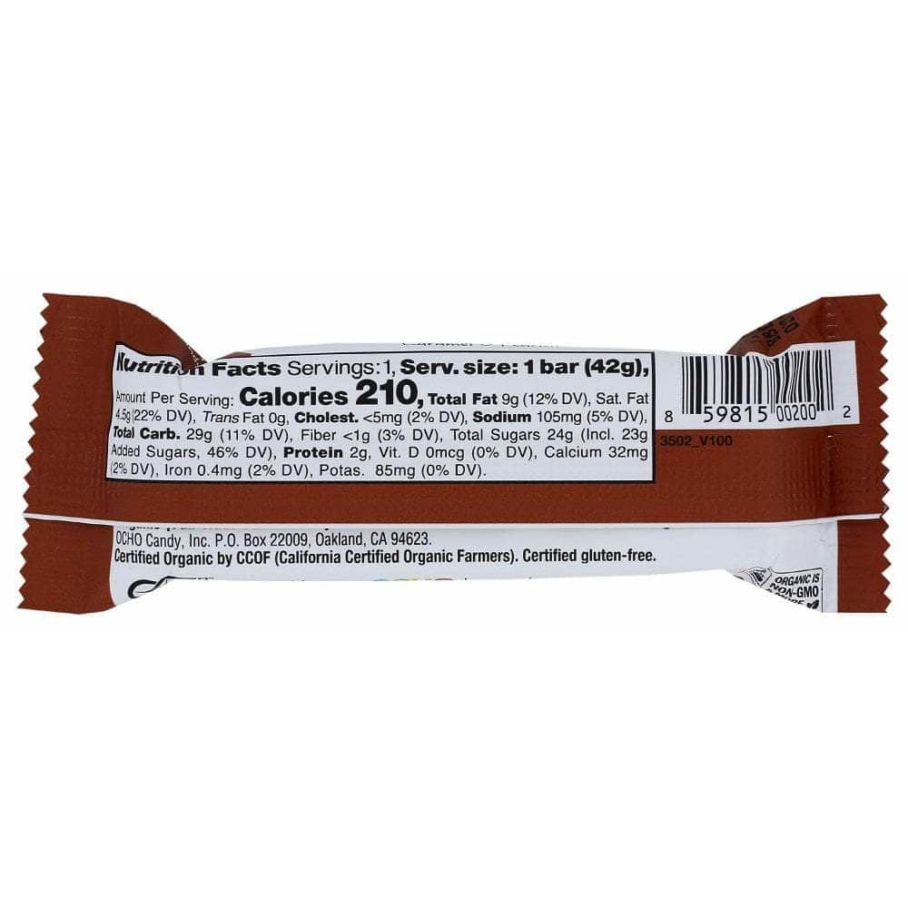 OCHO Ocho Organic Caramel And Peanut Bar, 1.5 Oz