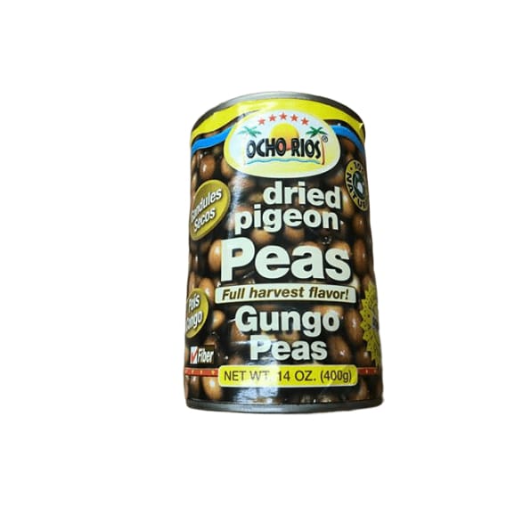 Ocho Rios dried pigeon Peas, Gungo Peas, 14 oz - ShelHealth.Com
