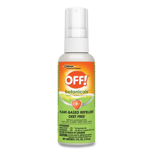 OFF! Botanicals Insect Repellent 4 Oz Bottle 8/carton - Janitorial & Sanitation - OFF!®