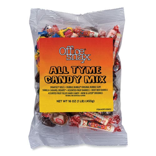 Office Snax Candy Assortments All Tyme Candy Mix 1 Lb Bag - Food Service - Office Snax®