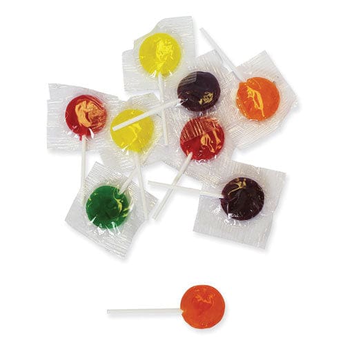 Office Snax Lick Stix Suckers Randomly Assorted Flavors 5 Lb Bag - Food Service - Office Snax®