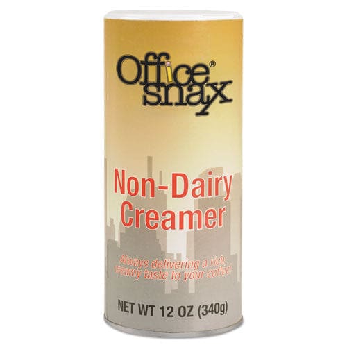 Office Snax Reclosable Canister Of Powder Non-dairy Creamer 12oz - Food Service - Office Snax®