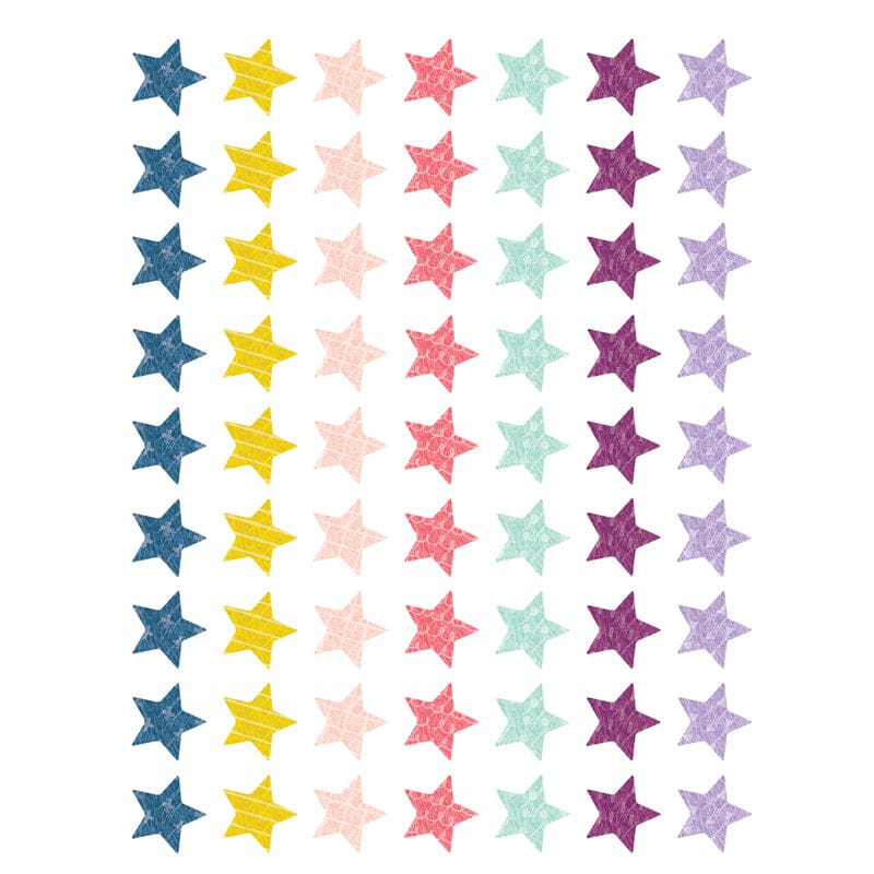 Oh Happy Day Stars Mini Stickers (Pack of 12) - Stickers - Teacher Created Resources