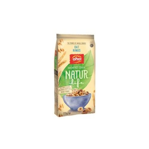 OHO NATURAL LIFE Oat Rings 6.17 oz. (175 g.) - oho!