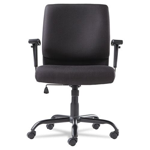 OIF Big/tall Swivel/tilt Mid-back Chair Supports Up To 450 Lb 19.29 To 23.22 Seat Height Black - Furniture - OIF