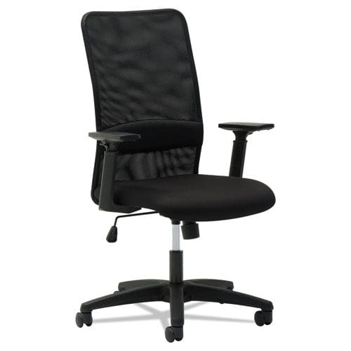 OIF Mesh High-back Chair Supports Up To 225 Lb 16 To 20.5 Seat Height Black - Furniture - OIF