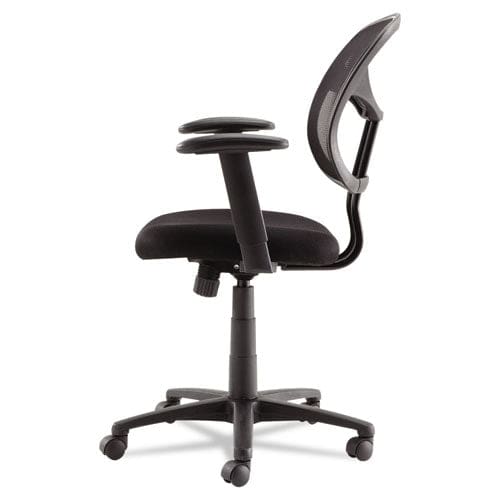 OIF Swivel/tilt Mesh Task Chair With Adjustable Arms Supports Up To 250 Lb 17.72 To 22.24 Seat Height Black - Furniture - OIF