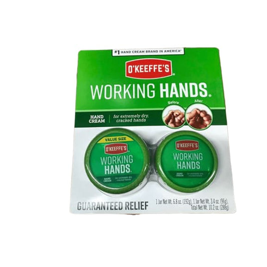 O'Keeffe's Working Hands Hand Cream Value Pack, 10.2 ounce in Total - ShelHealth.Com
