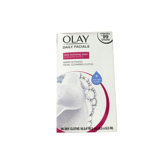Olay 4-in-1 Daily Facial Cloths Wipes for Pink - Normal Skin 99 Cloths - ShelHealth.Com