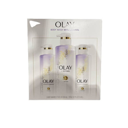 Olay Olay Body Wash with Retinol, 3 x 17.9 fl. oz,
