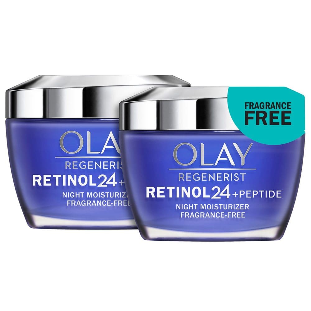 Olay Regenerist Retinol 24 Night Facial Moisturizer (1.7 fl. oz. 2 pk.) - Skin Care - Olay Regenerist