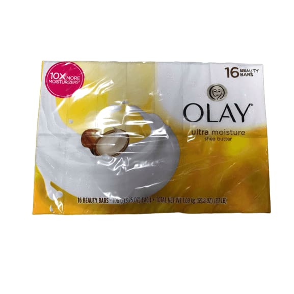 Olay Ultra Moisture Beauty Bars Soap, 16 ct./3.75 oz. - ShelHealth.Com