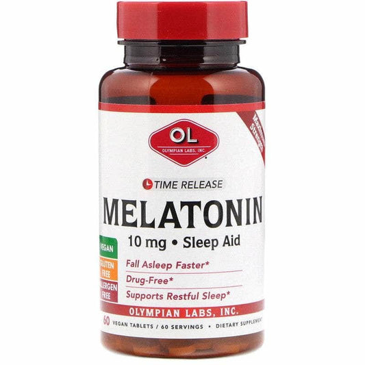OLYMPIAN LABS Olympian Labs Melatonin Time Release 10 Mg, 60 Tb