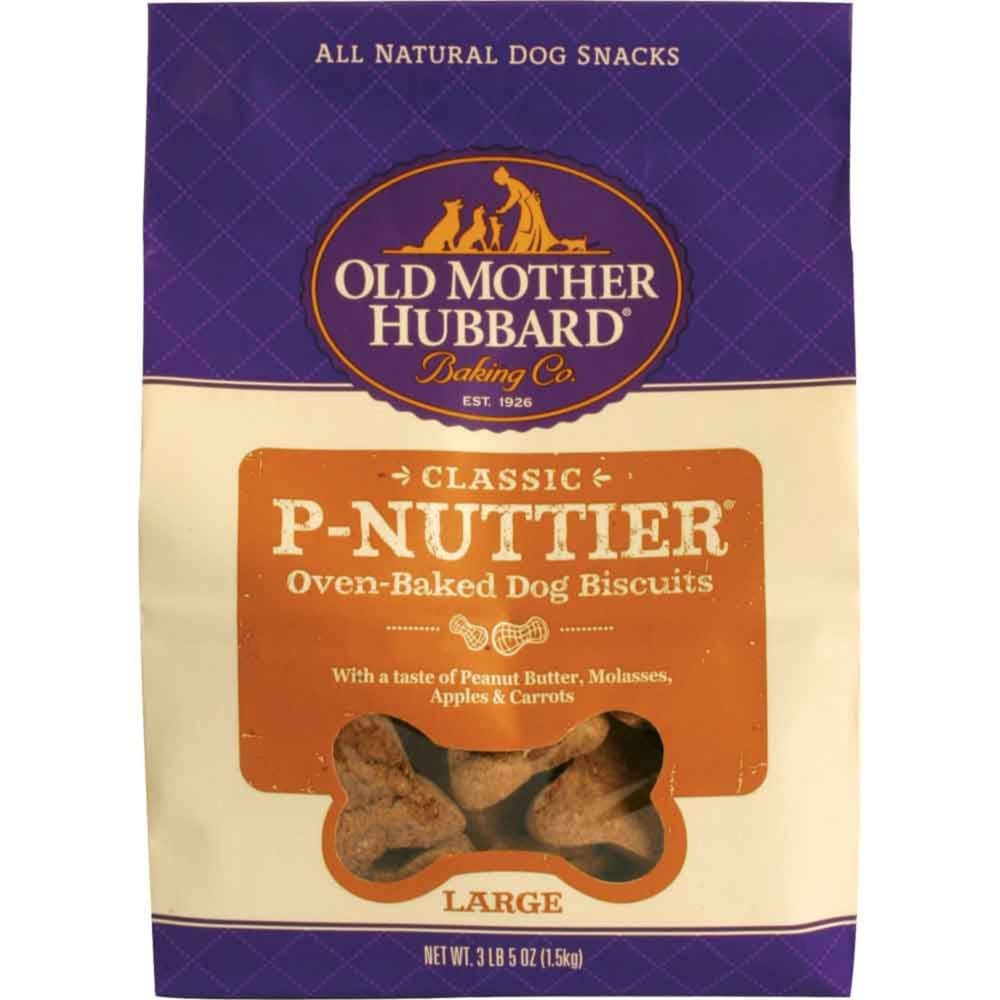 Omh Large P-Nuttier 3Lb 5oz Crunchy Classic Snacks - Pet Supplies - Omh