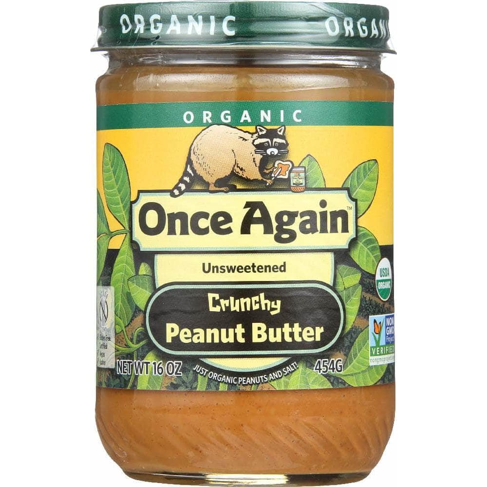 Once Again Once Again Peanut Butter Crunchy Organic, 16 oz