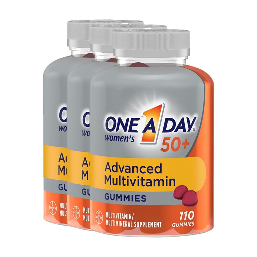 One A Day Women’s 50+ Multivitamins Gummies (3 pk. 110 ct./pk.) - Multivitamins - One