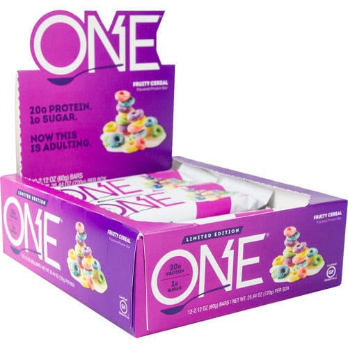 One Bar Fruity Cereal 12 ea - One Bar