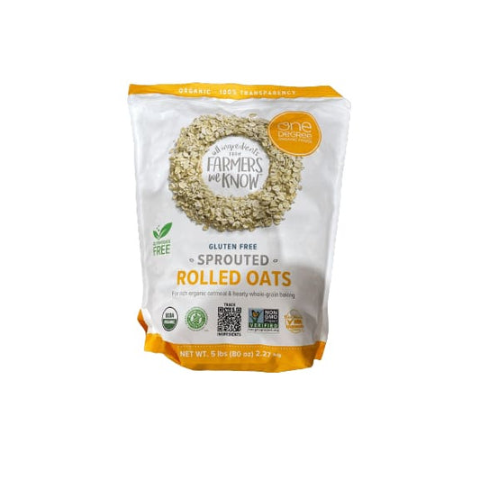 One Degree One Degree Gluten Free Sprouted Rolled Oats 5 lbs.