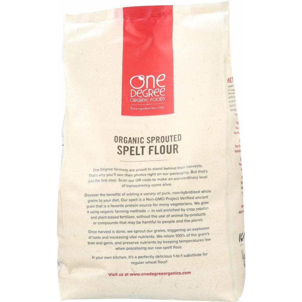 One Degree One Degree Organic Sprouted Spelt Flour, 80 Oz