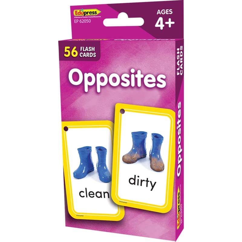 Opposites Flash Cards (Pack of 10) - Patterning - Teacher Created Resources
