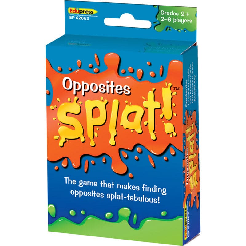 Opposites Splat Game (Pack of 3) - Language Arts - Teacher Created Resources