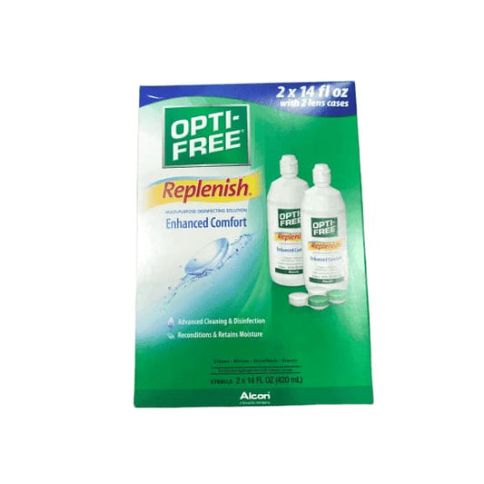 Opti-free Replenish 2 x 14 oz pack - ShelHealth.Com