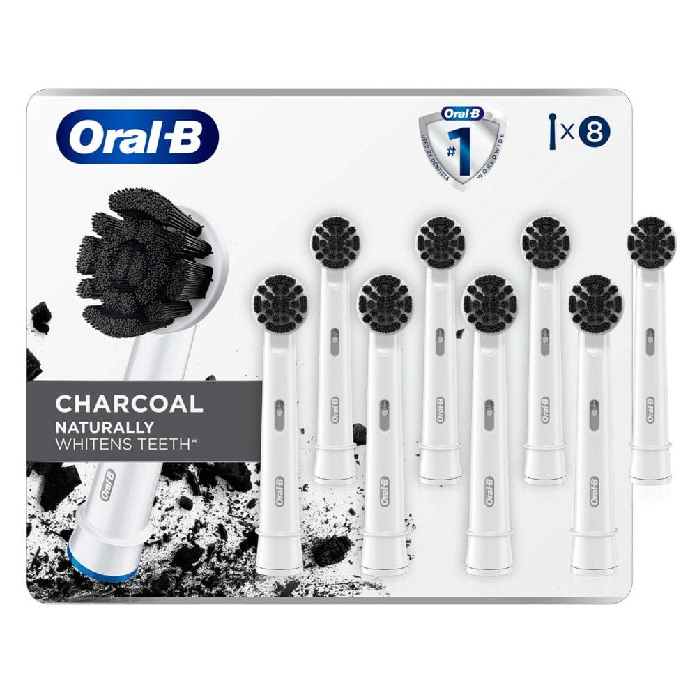 Oral-B Charcoal Electric Toothbrush Replacement Brush Heads (8 ct. Refills) - Oral Care - Oral-B Charcoal