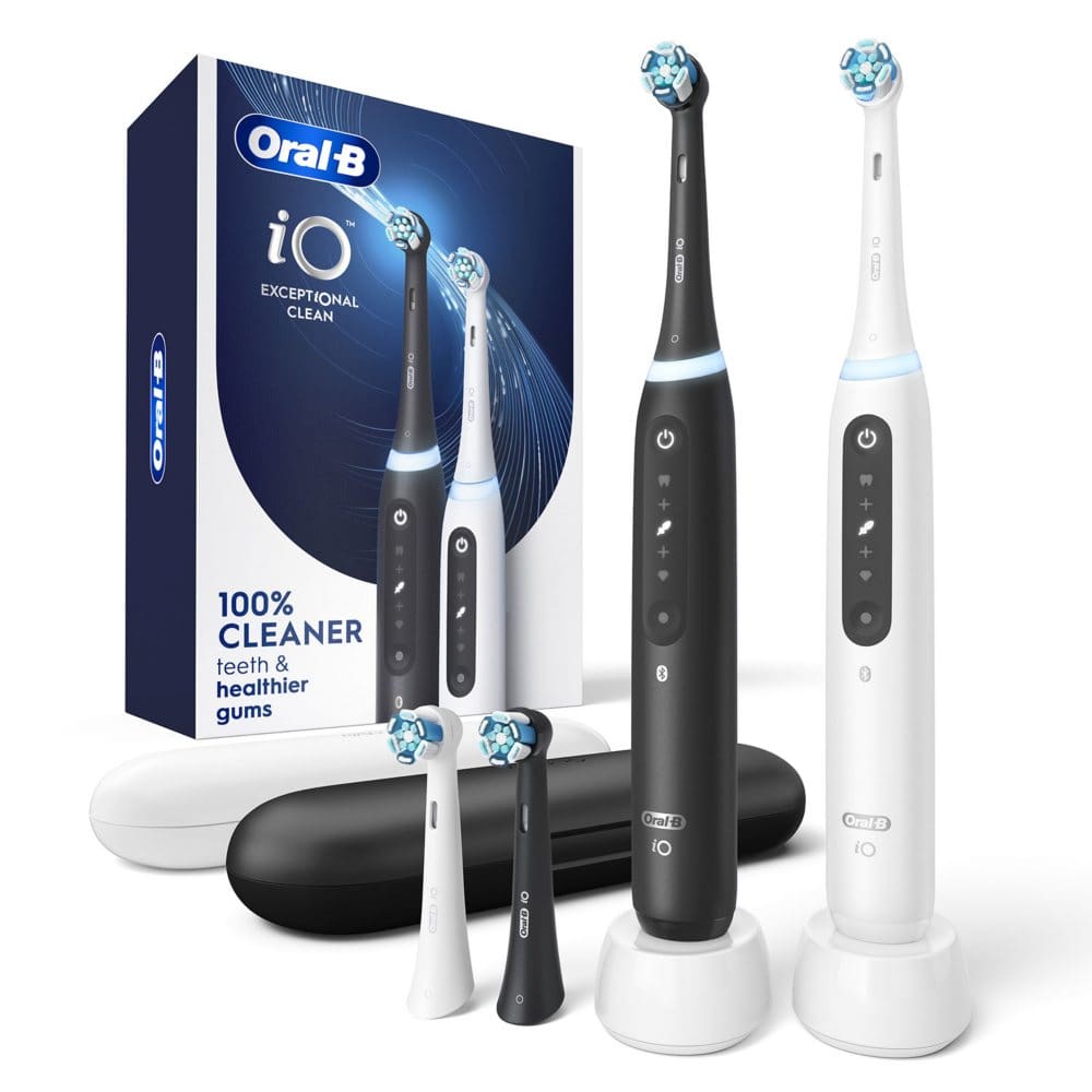 Oral-B iO Series 5 Rechargeable Toothbrush Dual Pack - Oral Care - Oral-B iO