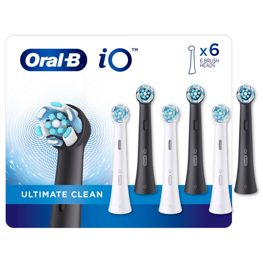 Oral-B iO Series Electric Toothbrush Replacement Brush Heads (6 ct. Refills) - Oral Care - Oral-B iO
