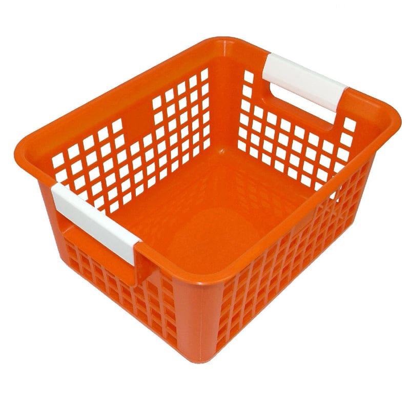 Orange Book Basket (Pack of 6) - Storage Containers - Romanoff Products