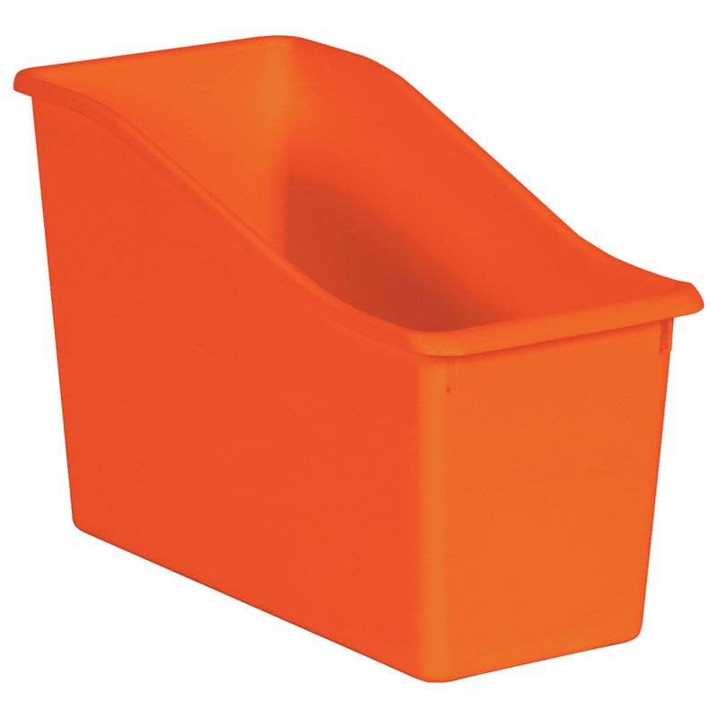 Orange Plastic Book Bin (Pack of 10) - Storage Containers - Teacher Created Resources