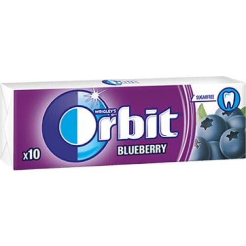 ORBIT BLUEBERRY Chewing Gum 0.49 oz. (14 g.) - Orbit