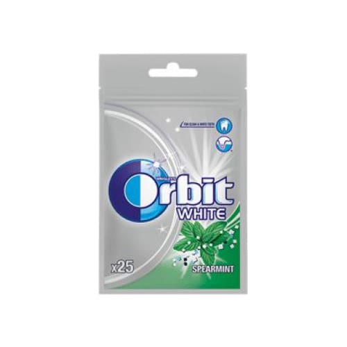ORBIT WHITE SPEARMINT Flavour Chewing Gum in Bag 1.23 oz. (35 g.) - Orbit