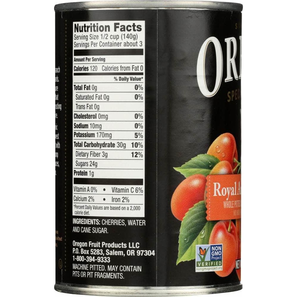 Oregon Specialty Fruit Oregon Light Sweet Cherries in Heavy Syrup, 15 oz