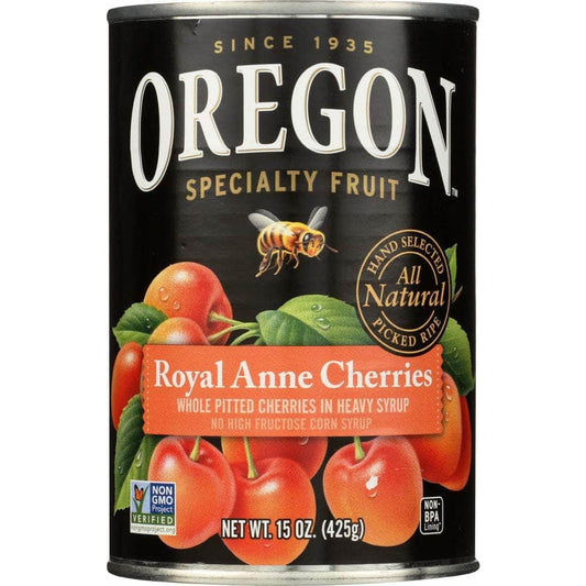 Oregon Specialty Fruit Oregon Light Sweet Cherries in Heavy Syrup, 15 oz