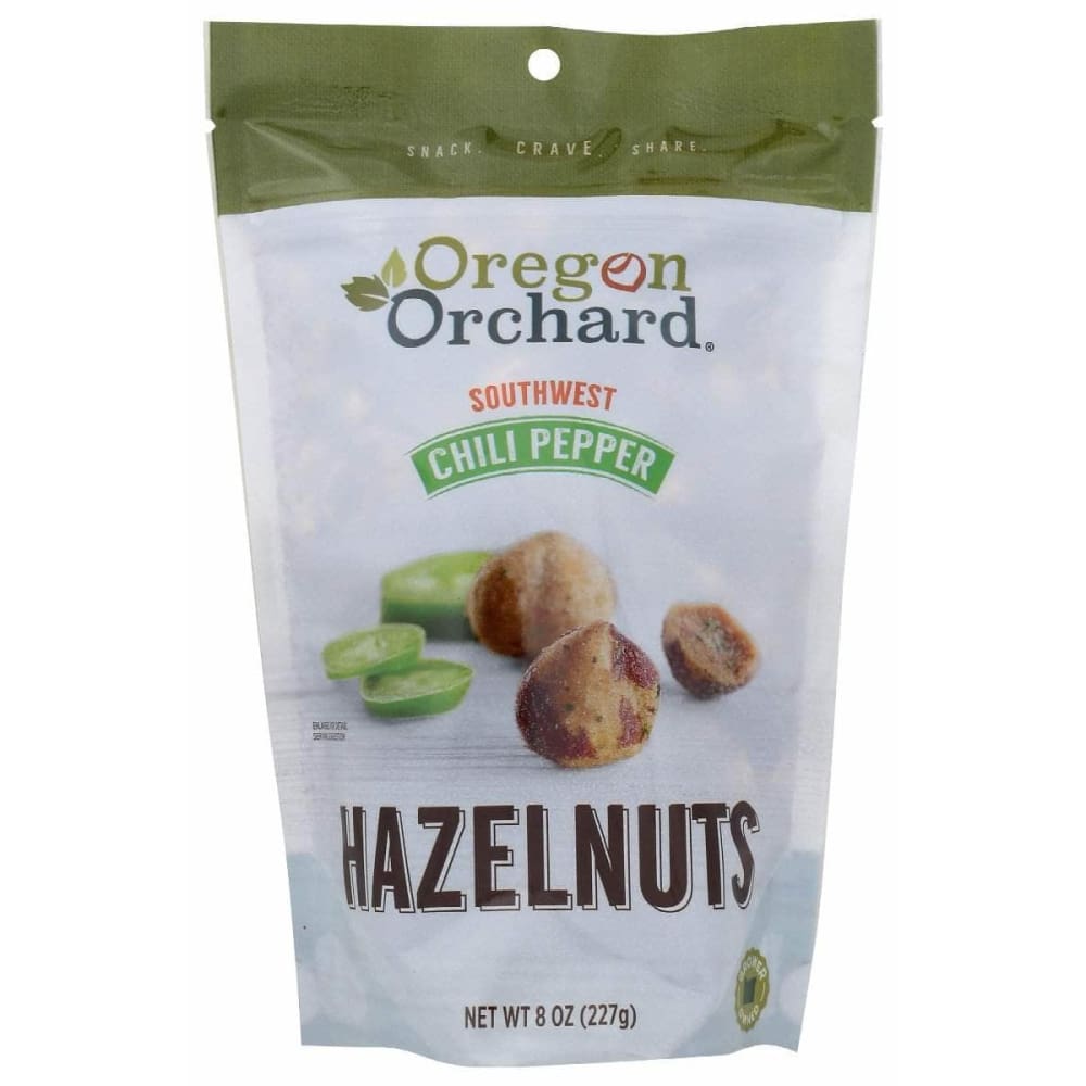 OREGON ORCHARD Oregon Orchard Hazelnuts Chili Pepper, 8 Oz