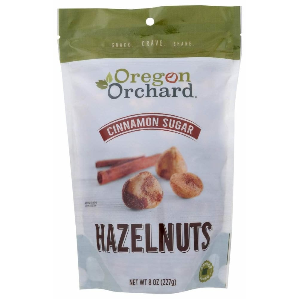 OREGON ORCHARD Oregon Orchard Hazelnuts Cinnamon Sugar, 8 Oz