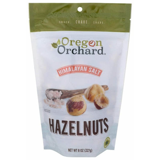 OREGON ORCHARD Oregon Orchard Hazelnuts Himalayan Salt, 8 Oz