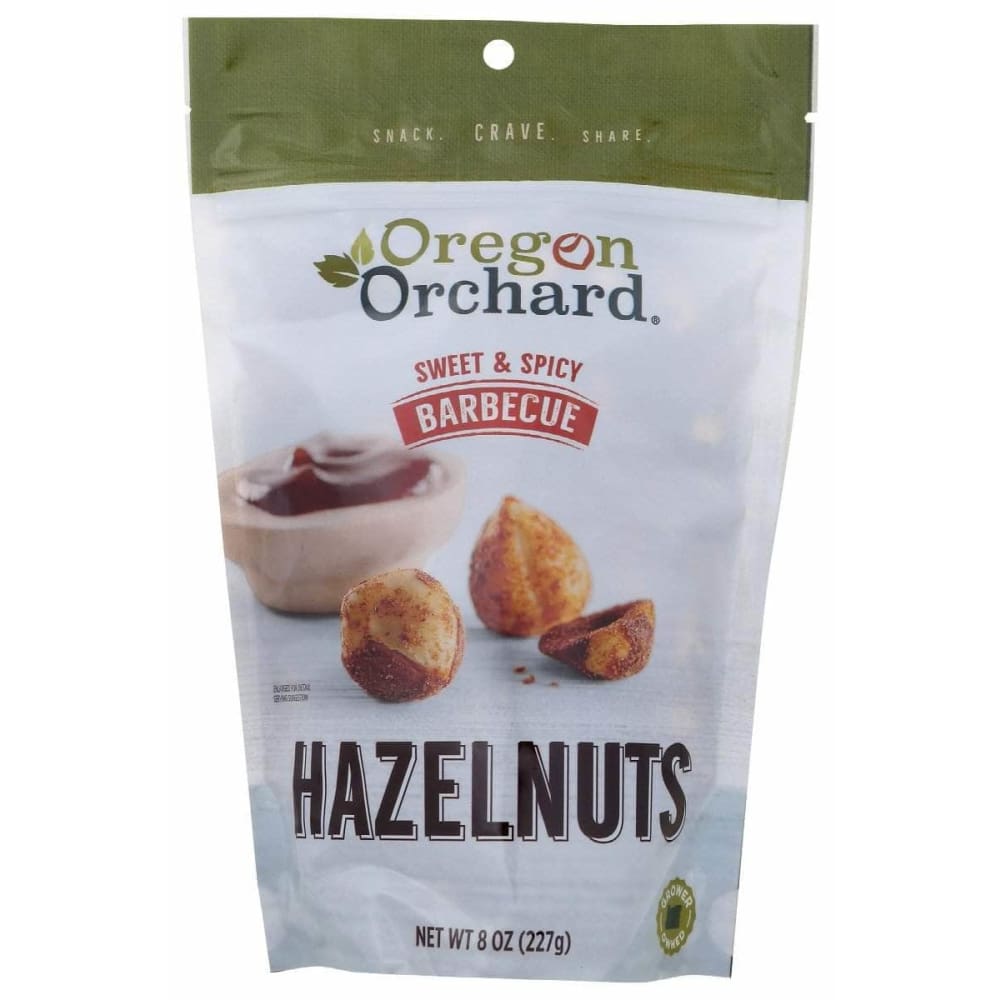 OREGON ORCHARD Oregon Orchard Hazelnuts Swt Spicy Bbq, 8 Oz
