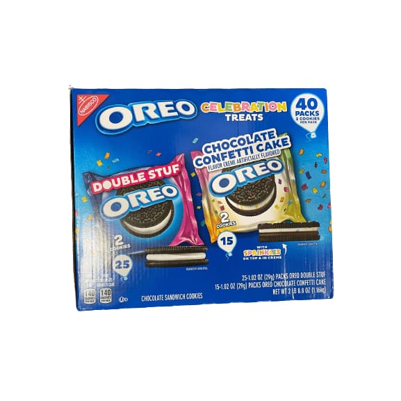Oreo Celebration Treats 40 Packs - Oreo