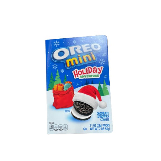 OREO Holiday Adventure Storybook Stocking Stuffer 2 - 1 oz OREO Mini Cookies Snack Packs - OREO