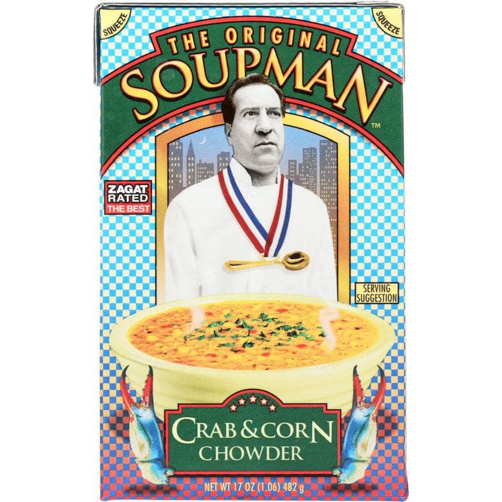 Original Soupman Original Soupman Soup Crab & Corn Chowder, 17 oz