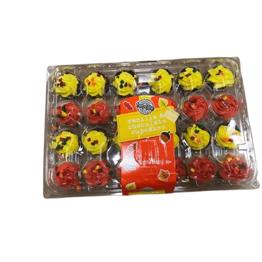 Original two-bite vanilla & chocolate cupcakes, 20 Ounce - ShelHealth.Com